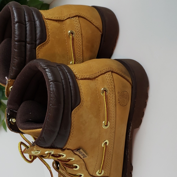 "Timberland" 7 eye moc toe midhaven lace up boots - Picture 5 of 13